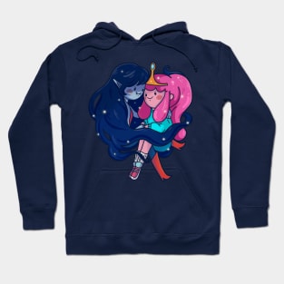 Marceline x Princess bubblegum - love bubbline Hoodie